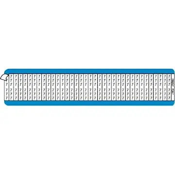 Panduit PCM-0 Pan-Code Wire Marker 0 Vinyl Cloth (25/Pack)