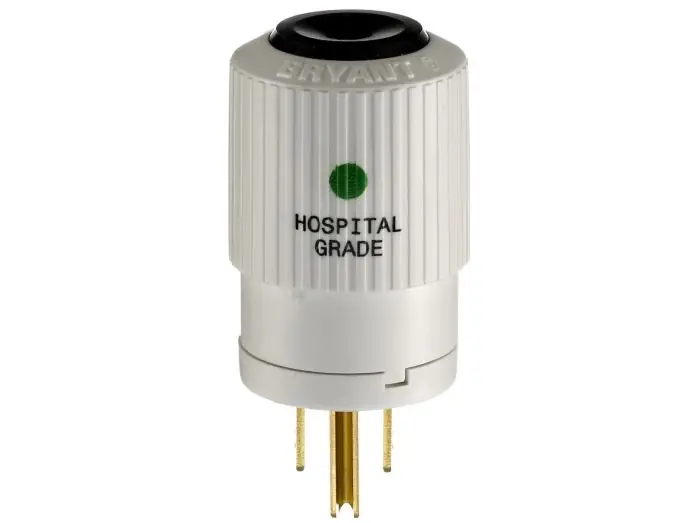 Bryant BRY8266NP straight blade plug 15A 125V