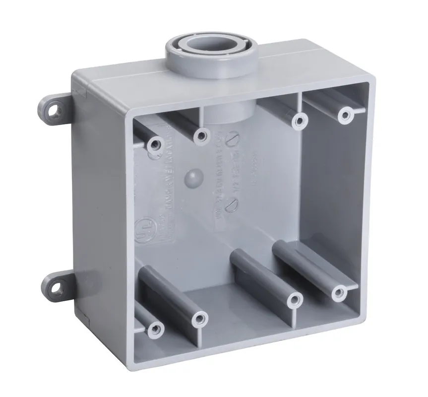 Topaz 1285 Junction Box, Type FSE, PVC, Wall Mount, 1/2 inches