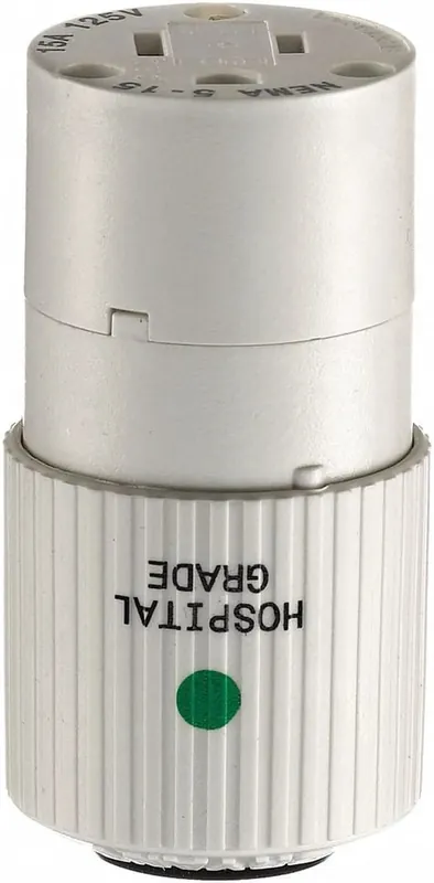 Bryant BRY8269NC Straight Blade Connector 15A 125V 5-15R