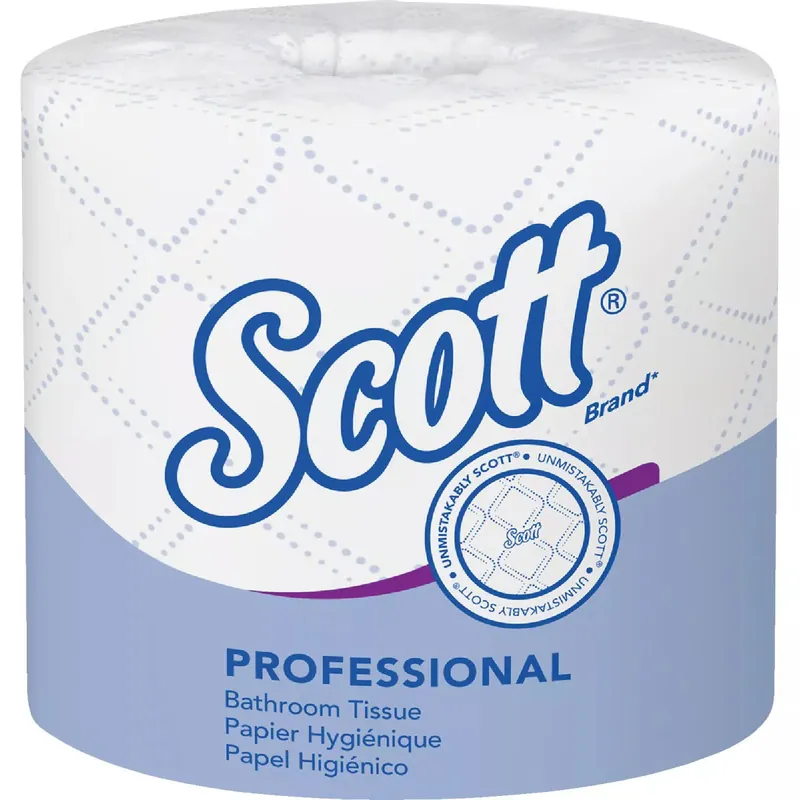 Do It Best 629387 Scott Commercial Toilet Paper (80 Regular Rolls)