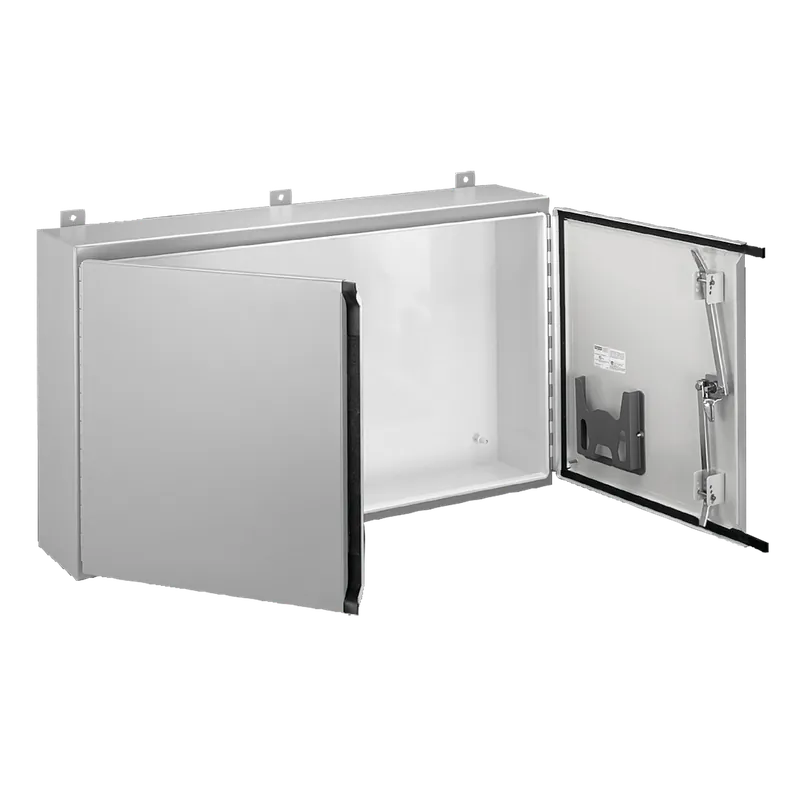 Hoffman A244208WFLP Continuous Hinge 2-Door with Handle Type 12, 24.00x42.00x8.00
