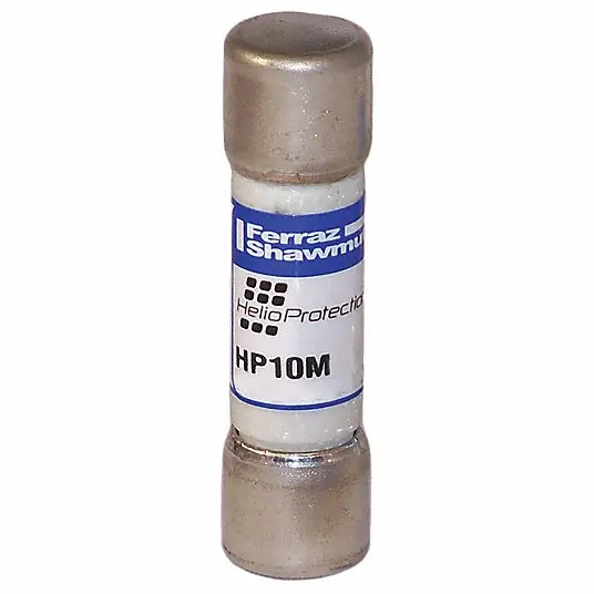 Mersen HP10M10 Solar Fuse, Fast Acting, 10 A, 1-1/2 inches L x 13/32 inches dia