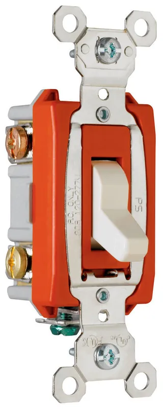 Pass & Seymour PS20AC3-LA industrial extra heavy duty specification grade switch 20 A