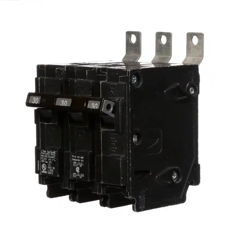 Siemens B330HH Circuit Breaker 30 Amp 3 Pole