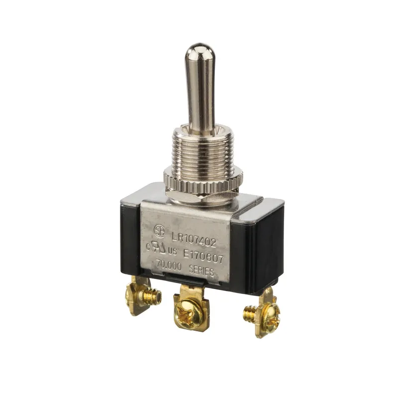 Nsi 78180ts Toggle Switch 125/250 VAC 10/15 A SPST ON-OFF/Momentary ON