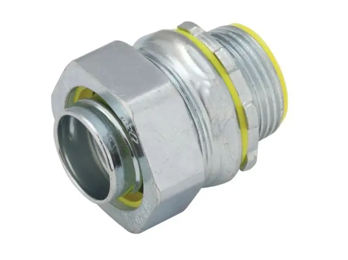 Killark K0751 3/4-Inch Straight Liquid-Tight Conduit Connector