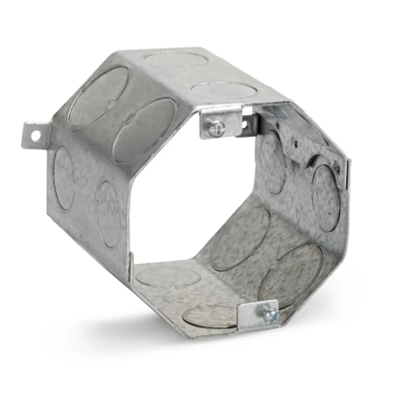 Abb 545713/41 Octagon Concrete Box 47 Cubic Inches (4 Inch Diameter x 4 Inch Depth)