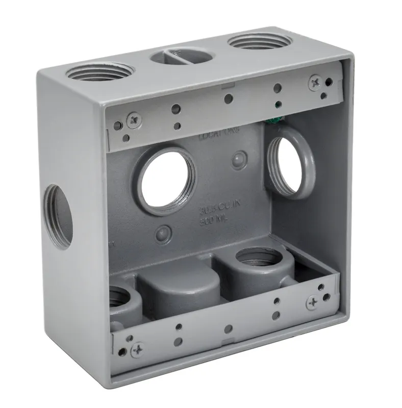 Topaz WB2750X Weatherproof Box, Die Cast Aluminum, 1/2 inches