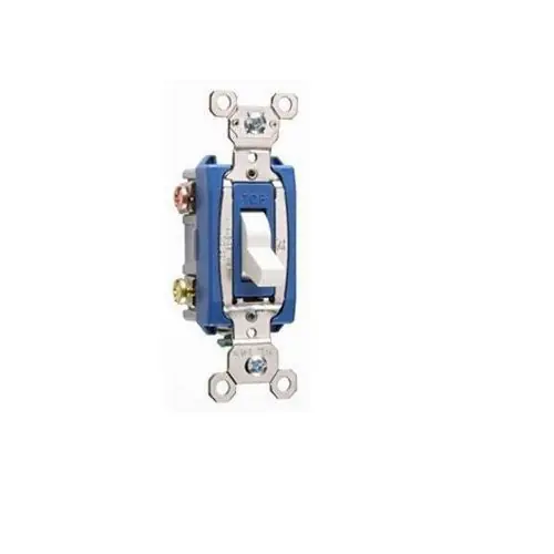 Pass & Seymour PS15AC3-W industrial extra heavy duty specification grade switch 15 A
