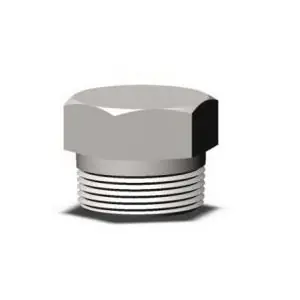 Penn Machine 5000601401 Hex Head Plug 3 in Mnpt 6000 Lb