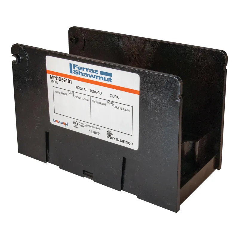 Mersen mpdb69101 Power Distribution Block 760A replacement 69101