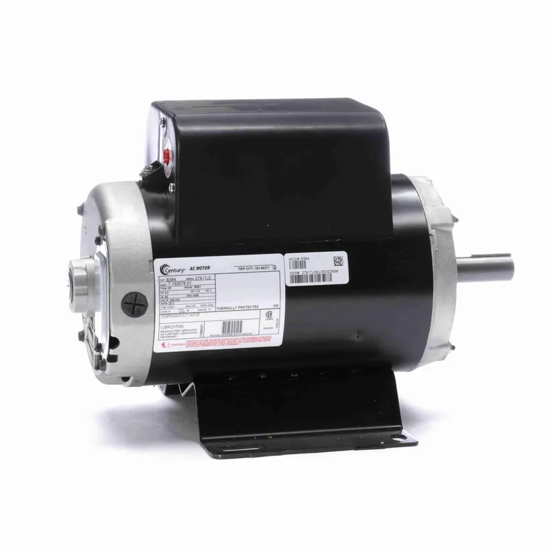 Precision Electric Motor Sales B384 Century Air Compressor Motor 5.0 HP R56Y Frame