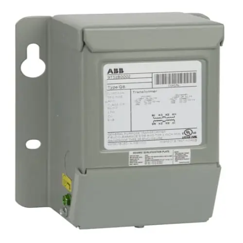 Abb 9T51B0104 buck boost autotransformer 0.1 kVA