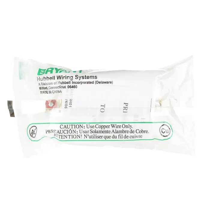 Bryant BRY5262 Duplex Receptacle 15A 125V 5-15R