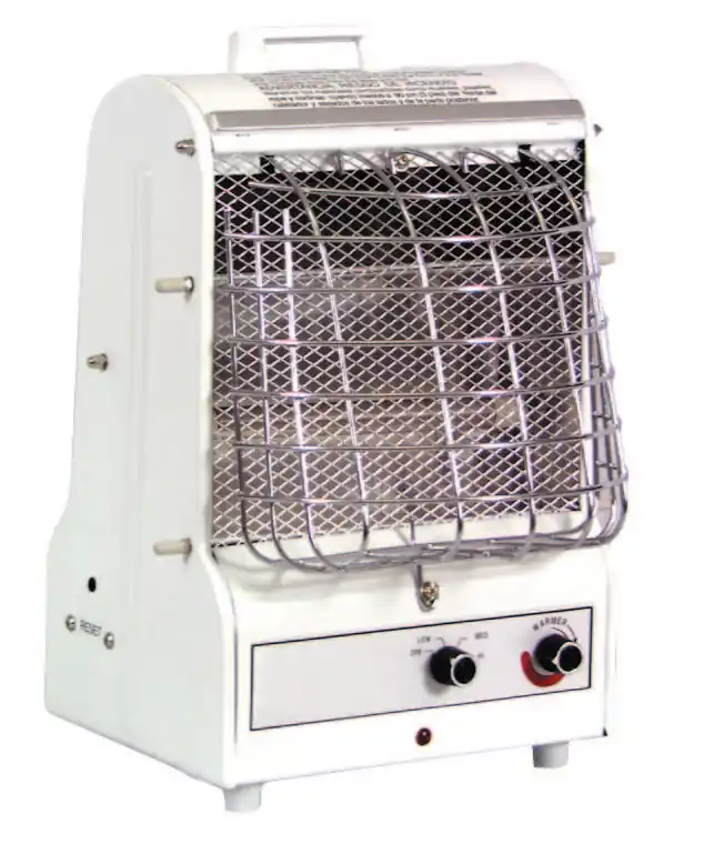 Qmark MCM1503 MCM Series Portable Fan-Forced/Radiant Utility Heater 1500/900/600W
