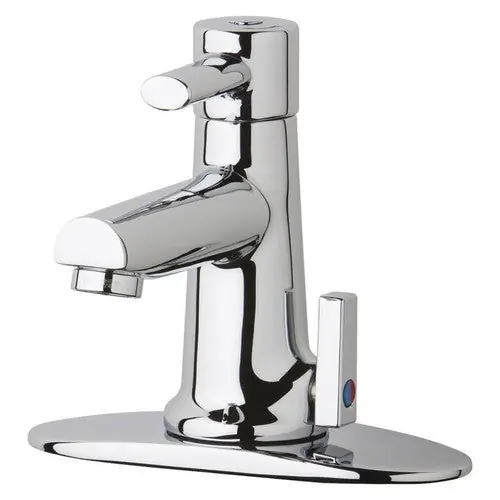 Chicago Faucets 3512-4E2805AB Series Deck-mounted Manual Faucet 4 inches Centers