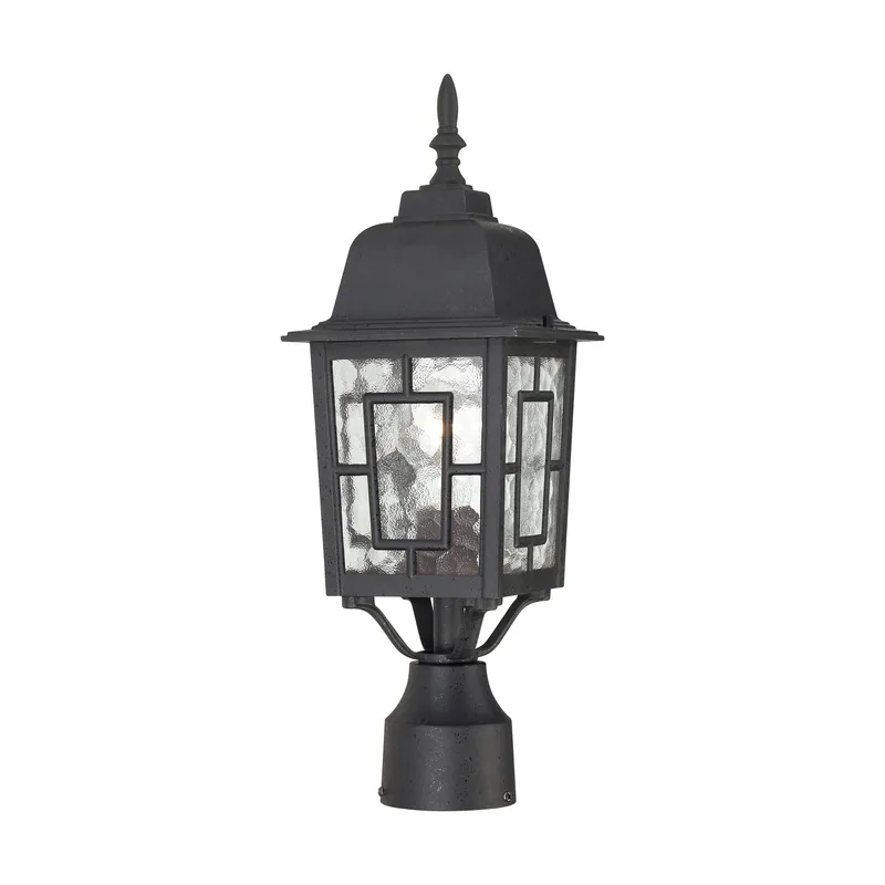 Satco 60-4929 Banyan 1 Lgt 17 inches Outdoor Post