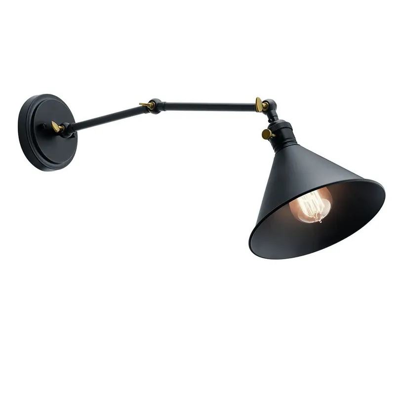 Kichler Lighting 43115CLP Ellerbeck 1 light wall sconce
