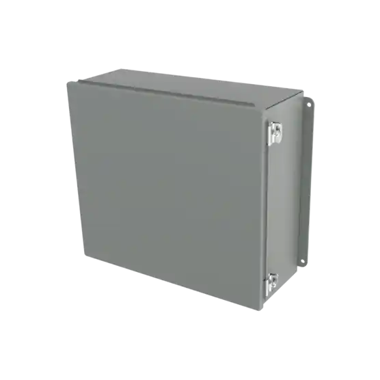 Hoffman A1008CHS Continuous Hinge with Clamps CH, Type 12, 10 inches x 8 inches x 4 inches