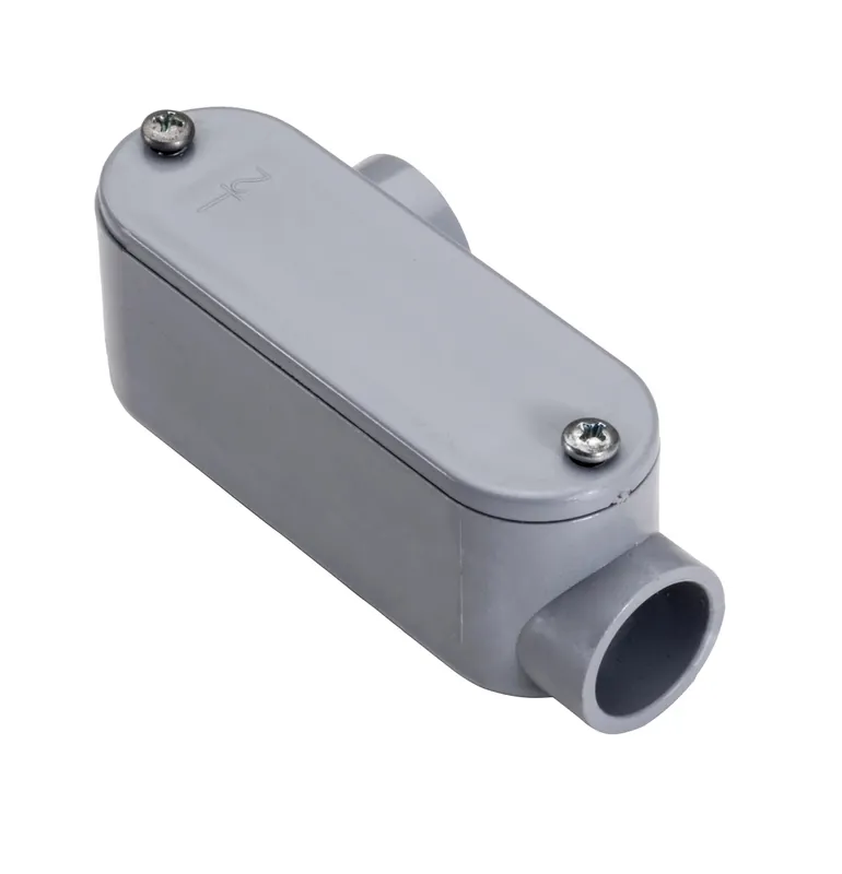 Topaz 1154 1-1/4 inches PVC Type "LL" Junction Box