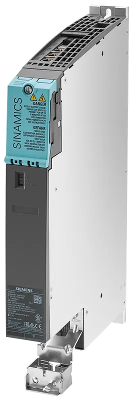 Siemens 6SL31201TE224AC0 Sinamics S120 Single Motor Module 600 VDC 400 VAC 24 A