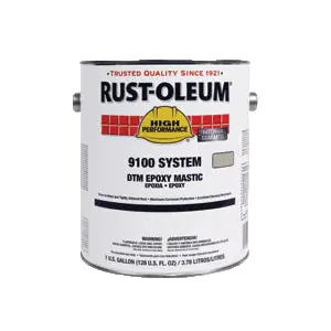Rustoleum 9182402 Dtm Epoxy Mastic Base 1 Gal Silver Gray