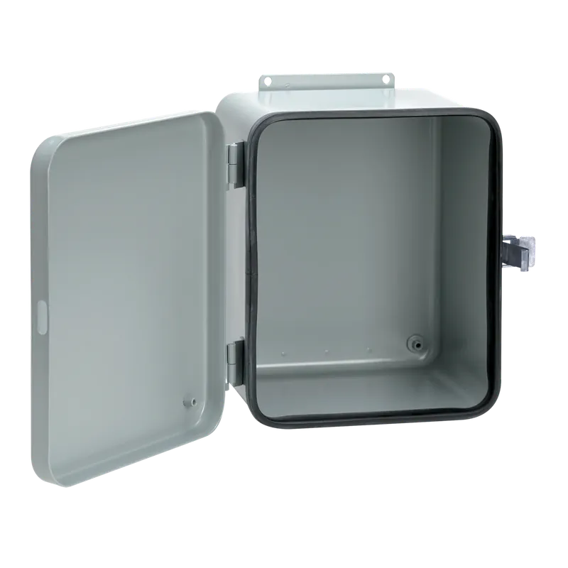 Hoffman A12106DL Removable Hinge Quick-Release Latch Contoured Type 12, 12x10x6