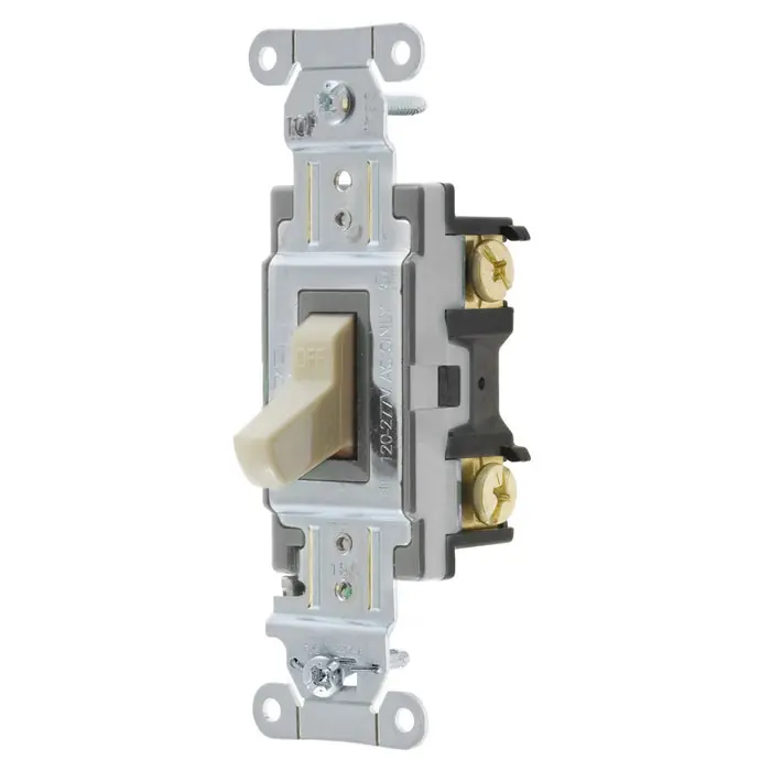 Bryant CSB115BI Switch, Commercial Grade, Single Pole, 15A 120/277V AC