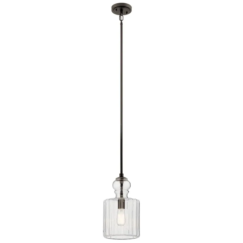 Kichler Lighting 43954NI Riviera 100W Medium Pendant