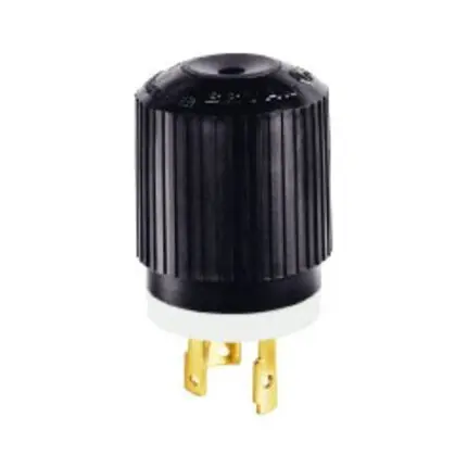 Bryant 70920NP Locking Devices Industrial Male Plug 20A 600V AC L9-20P