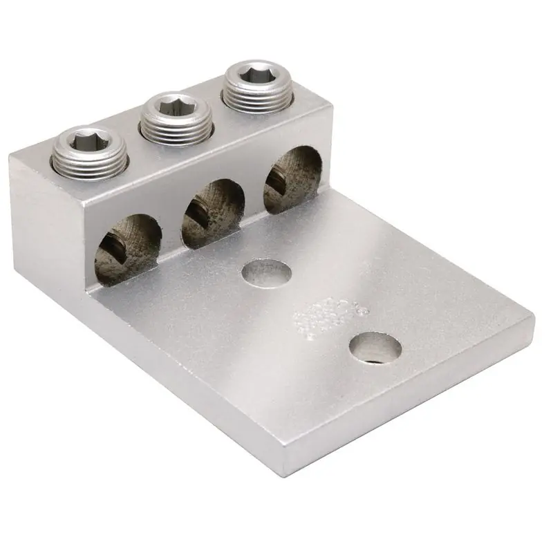 Burndy K3A27U2N AL Universal Terminal, 3-Conductor, 2-Hole