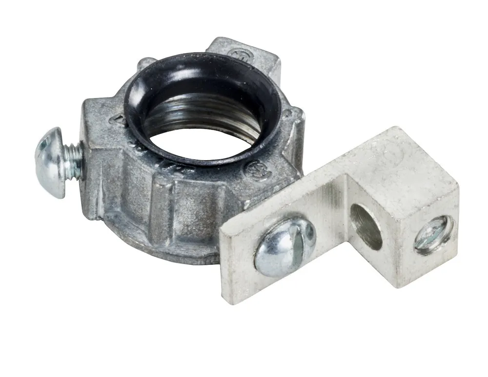 Topaz 325 1-1/2 inches Die-Cast Insulated Grounding Rigid Bushing