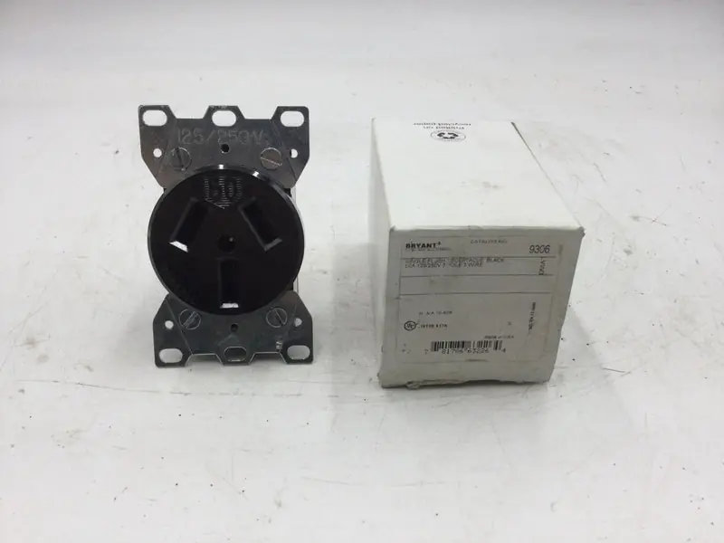 Bryant 9306 Receptacle 50 Amp 125/250v