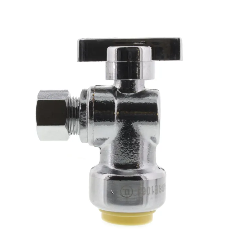 Sioux Chief 132-G2Q1C04 KwikStop Quarter Turn Angle Stop Valve 1/2X3/8