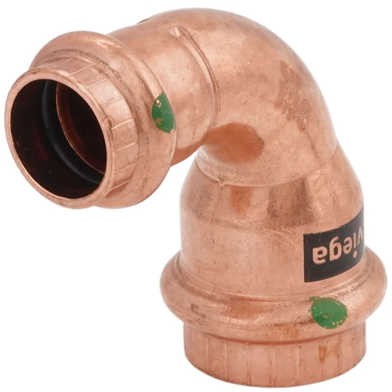 Viega 77325 Elbow Fitting 90 Degree Reducing 3/4 Inch x 1/2 Inch
