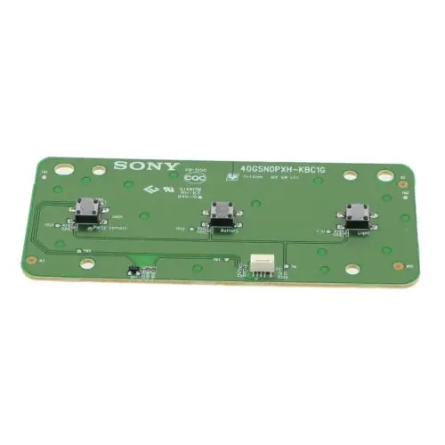 Sony 9-301-009-81 Back Key Pwb Control Board