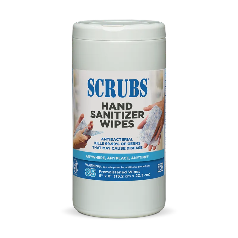 Itw Brands 90985 Scrubs Hand Sanitizer Wipes (85 Wipe Container)