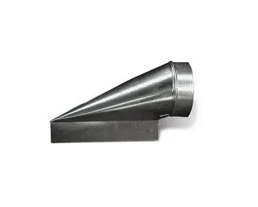 Lukjan Metal Products RB104105 Register Boot 4 inches x 10 inches x 5 inches