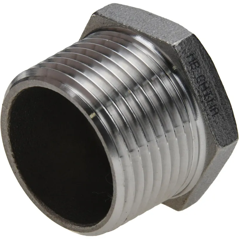 Merit Brass K614-1602 Hex Bushing 1 x 1/8 inches NPT