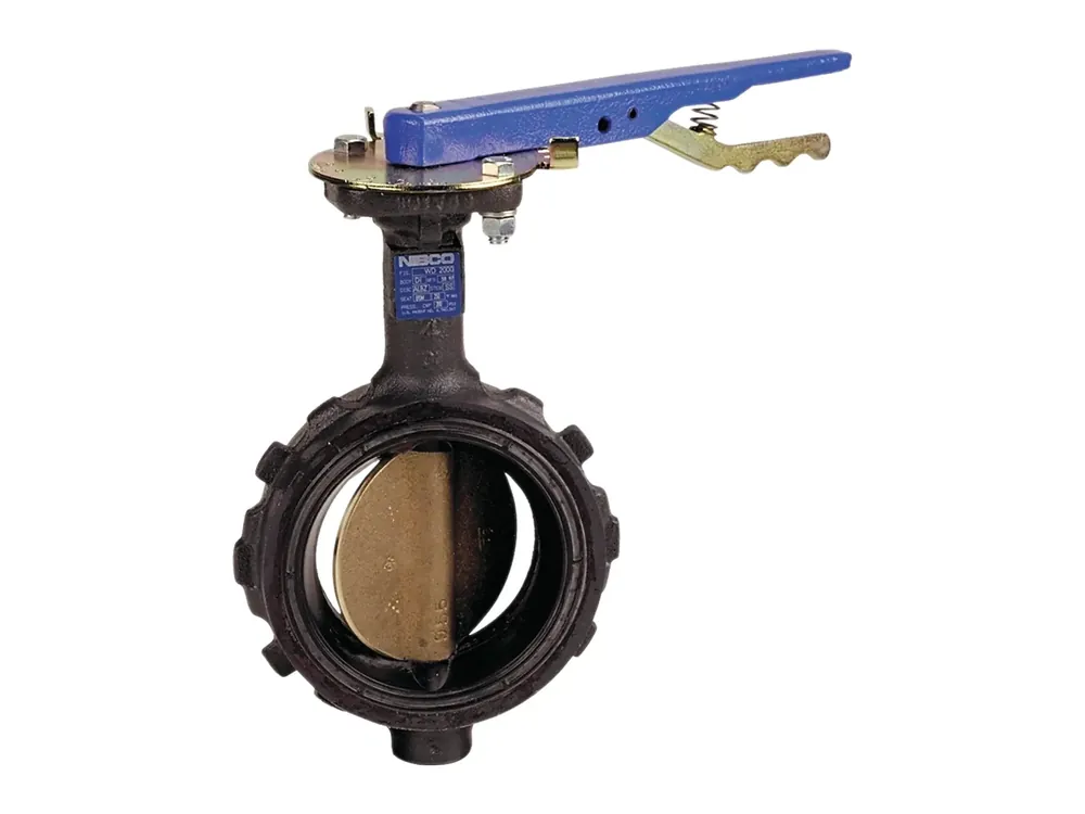 Nibco NLH110L WD-20005 Wafer Style Butterfly Valve, 8 in