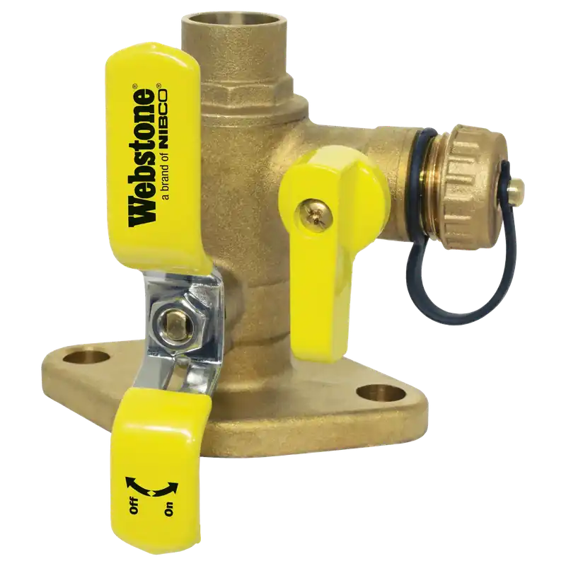 Nibco H-40415HV Isolator Uni-Flange Ball Valve w/ Drain