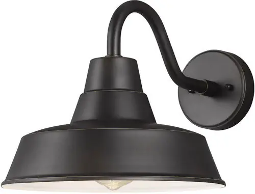 Seagull Lighting 8637401-71 Medium One Light Outdoor Wall Lantern 75W