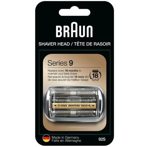 Braun 80866712 Shaver Replacement Head 92S Silver