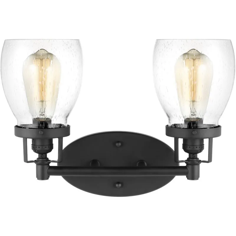 Seagull Lighting 4414502-112 Belton Two Light Wall / Bath 60w