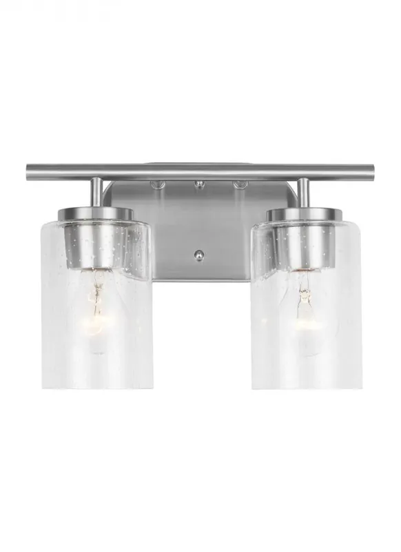 Seagull Lighting 41171EN7-962 Oslo 12.5 in. 2-Light LED Bath Vanity Light