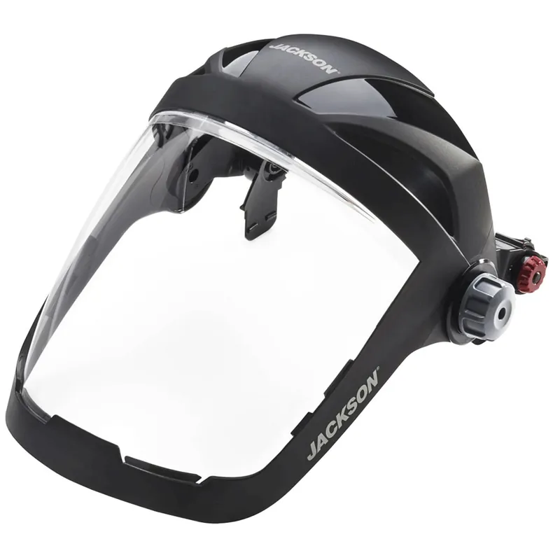 Jackson Safety 14225 Quad500 Face Shield with Universal Adapter