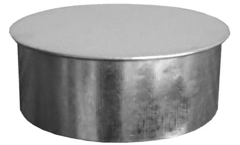 Snappy 64-03 3 in. Galvanized Round No-Crimp Tee Cap