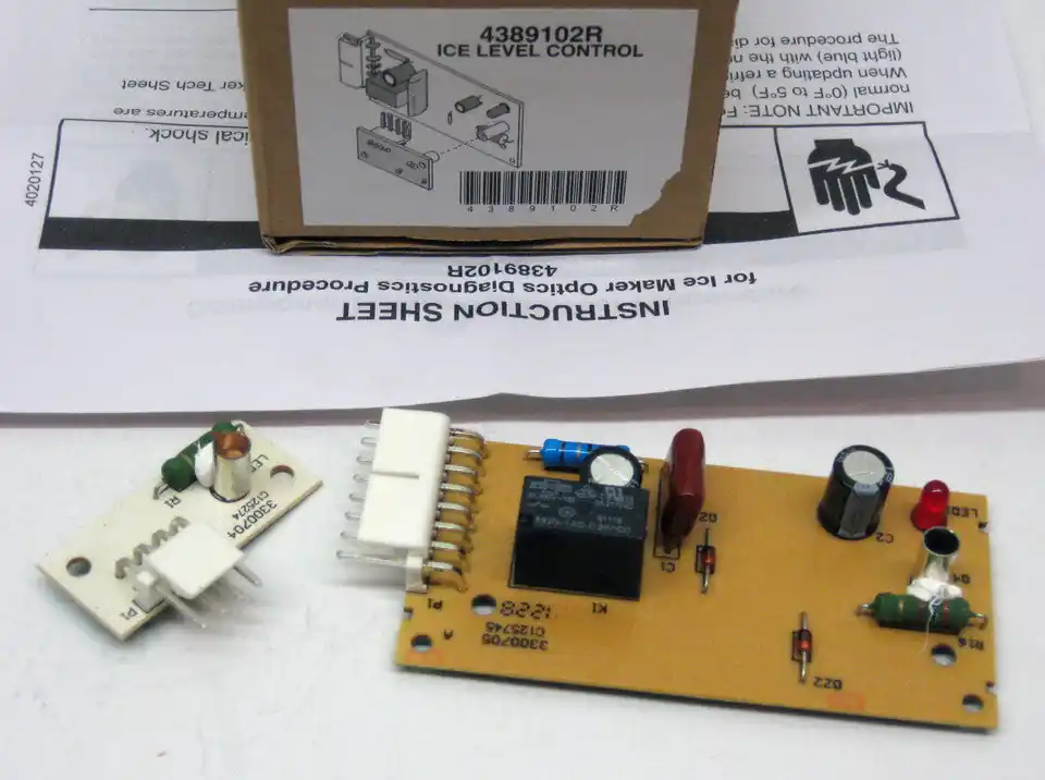 Whirlpool w10757851 Ice Maker Emitter Control Board