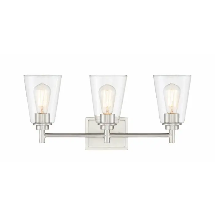 Designers Fountain 95703-SP Westin 3 Light 22.50 inch Bathroom Vanity Light
